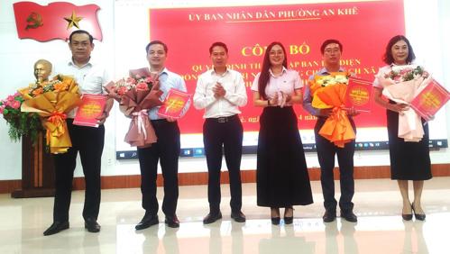 Ra mắt Ban đại diện HĐQT NHCSXH phường An Khê.