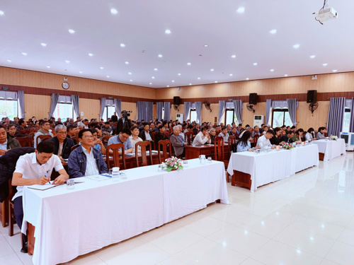 Quang cảnh hội nghị tập huấn