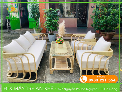 Sản phẩm OCOP 4 sao (thủ công mỹ nghệ) của Hợp tác xã mây tre An Khê, phường An Khê, TP. Đà Nẵng