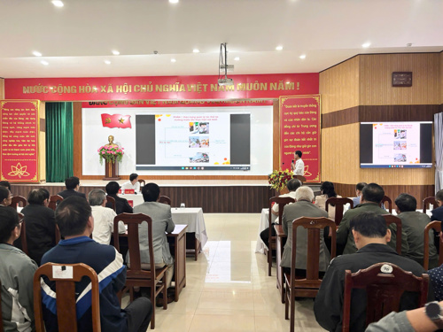 Quang cảnh hội nghị tổng kết