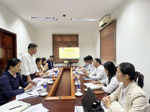 Đ/c Tào Hùng, Phó Chủ tịch Thường trực UBND phường, Trưởng Ban chỉ đạo Tổng Điều tra Kinh tế năm 2026 phường An Khê phát biểu