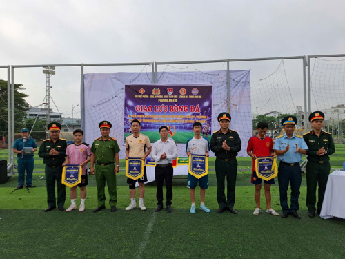 Giao lưu bóng đá chào mừng kỷ niệm 95 năm Ngày thành lập Đoàn Thanh niên Cộng sản Hồ Chí Minh (26/3/1931 - 26/3/2026) và 91 năm Ngày truyền thống lực lượng dân quân tự vệ (28/3/1935 - 28/3/2026)